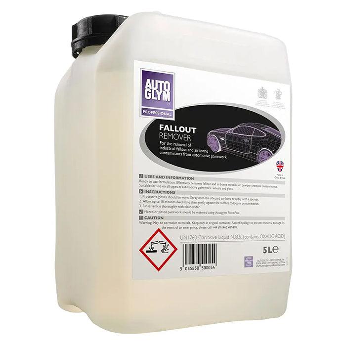 Femlitersdunk med Autoglym Fallout Remover flygrostborttagare